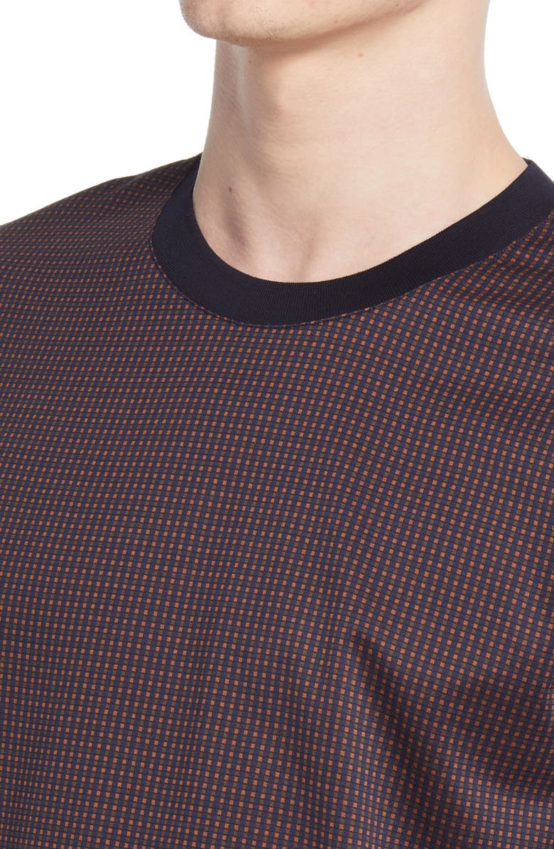 Theory Grid Dot T-Shirt, Alternate, color, 