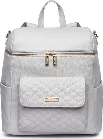 Luli Bebé Monaco Faux Leather Baby Diaper Backpack NEW Luli Bebé Monaco Faux Leather Diaper Backpack | Nordstrom main image 2