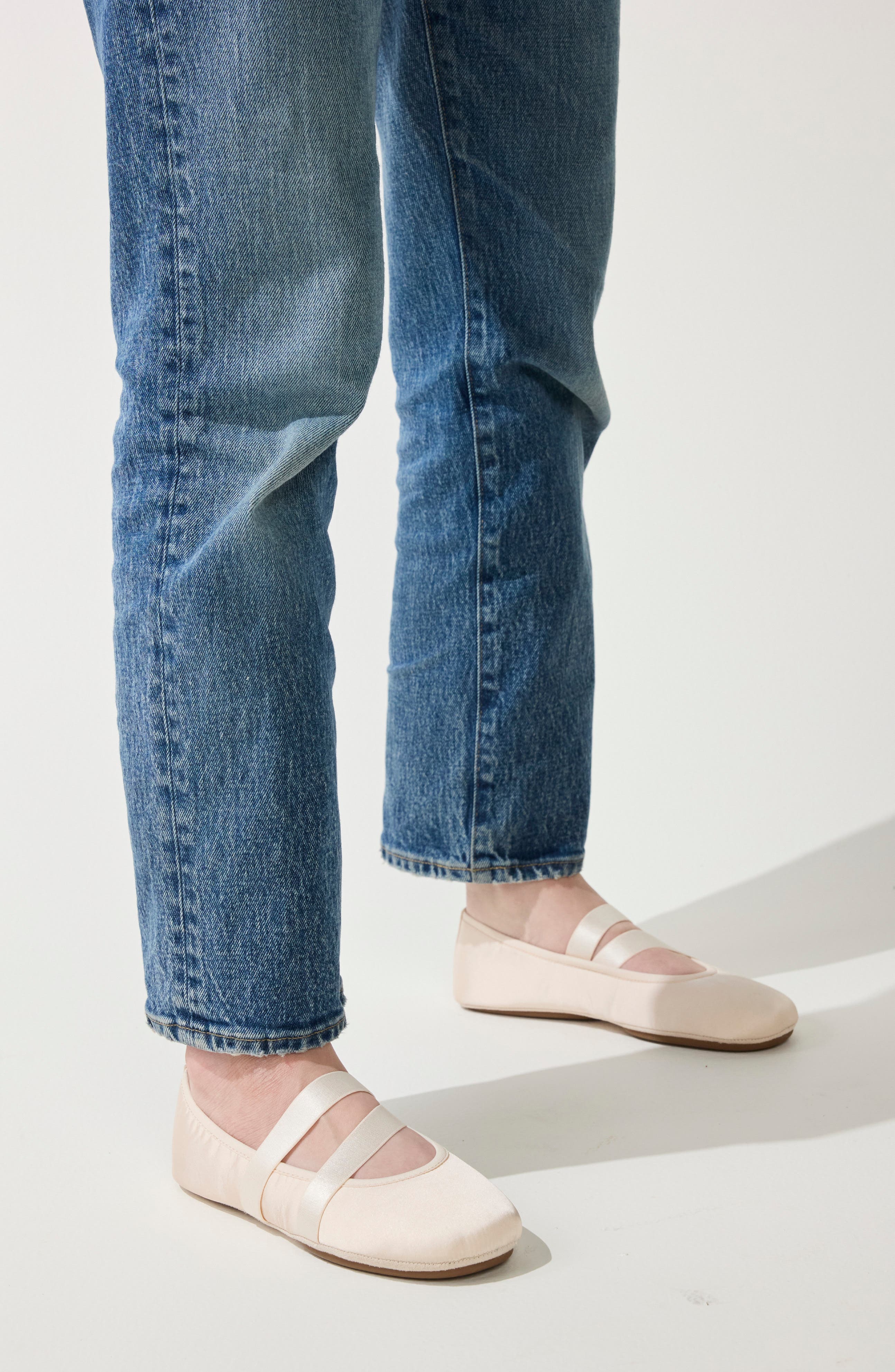 Yosi Samra Rose Mary Jane Flat, Alternate, color, Ballet