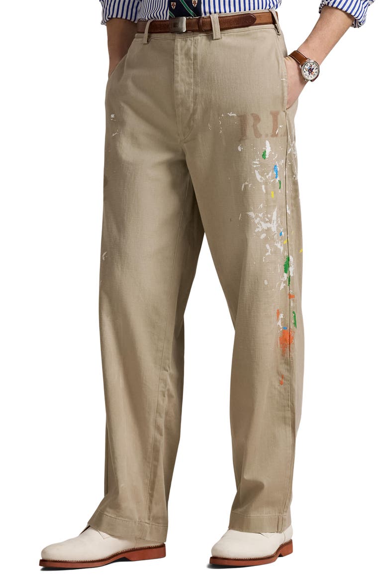 Polo Ralph Lauren Rustic Twill Chino Pants (Men) | Nordstromrack