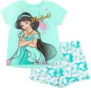 Disney T-Shirt & French Terry Shorts Set