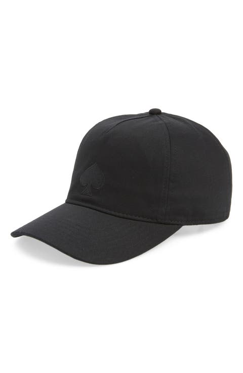 spade logo embroidered baseball cap