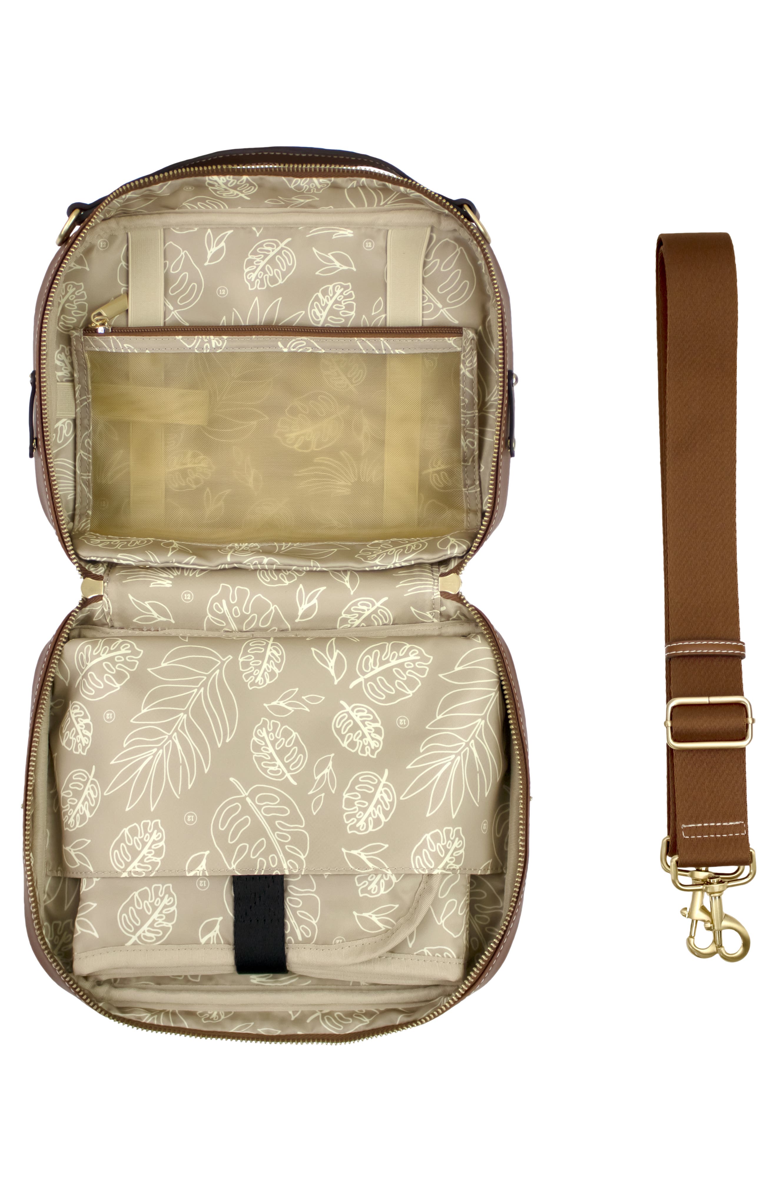 TWELVElittle Luxe Diaper Clutch, Alternate, color, 