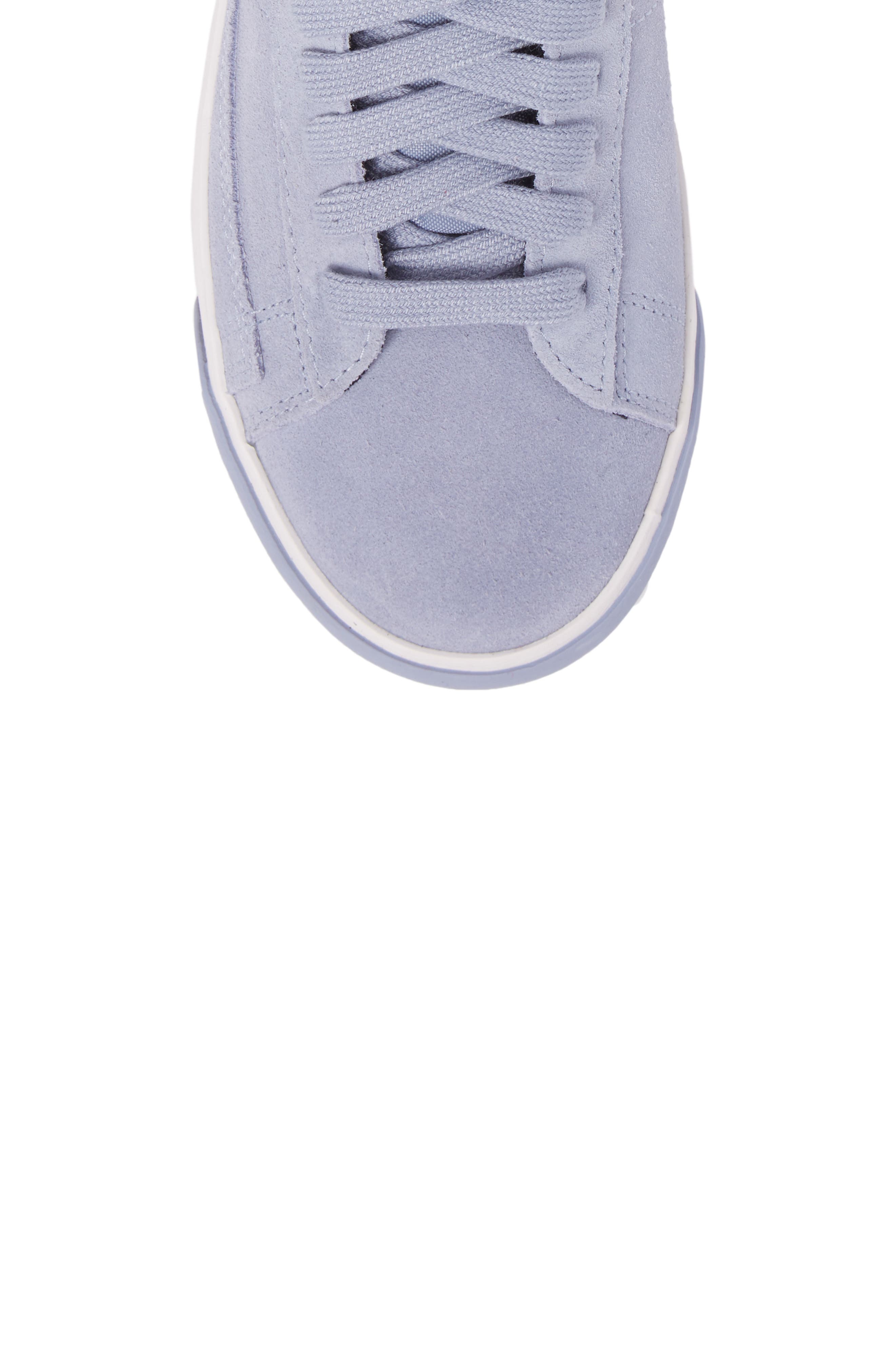 Blazer Mid Vintage Sneaker, Alternate, color, GLACIER GREY/BLACK-IVORY