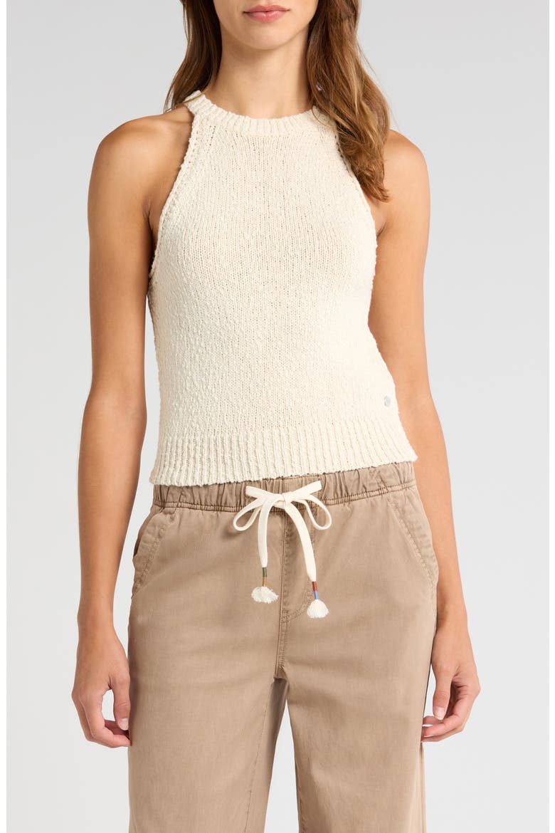 Cactus Fields Sleeveless Top, Main, color, EGRET