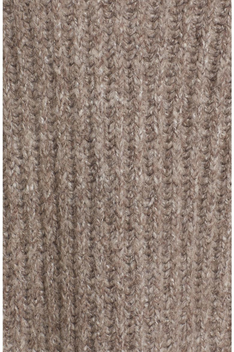 Ribbed Sweater, Alternate, color, BEIGE