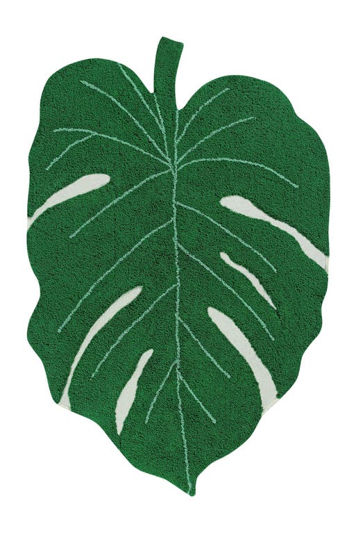 Lorena Canals Monstera Leaf Rug 
