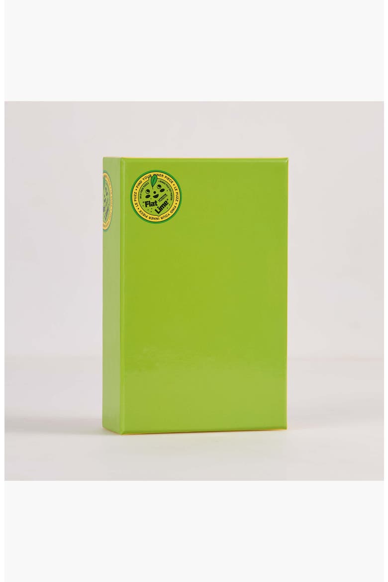 Flat Lime Mini Puzzle, Main, color, Lime