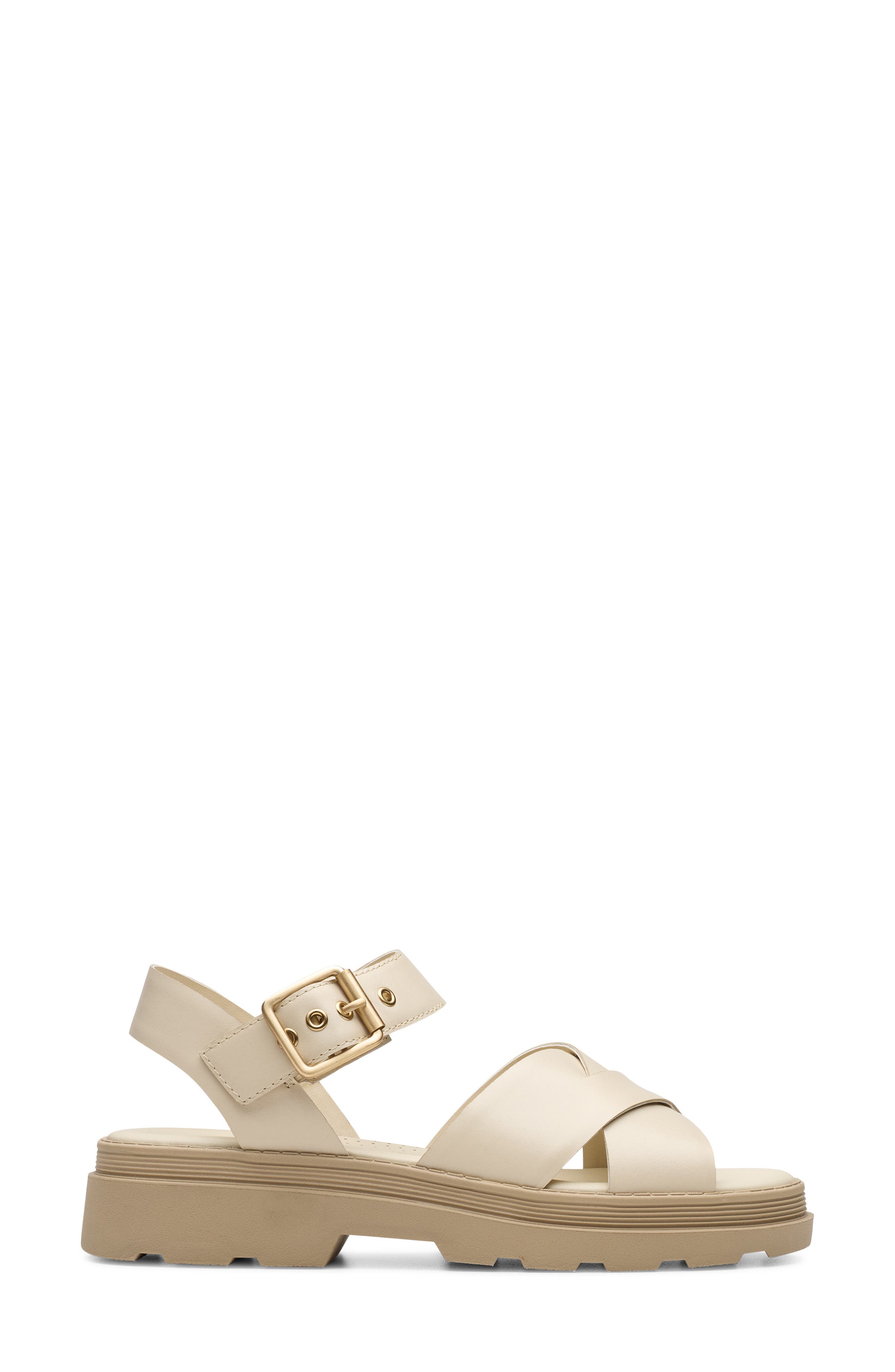 Clarks<sup>®</sup> Orinoco 3 Sandal, Alternate, color, Cream Leather