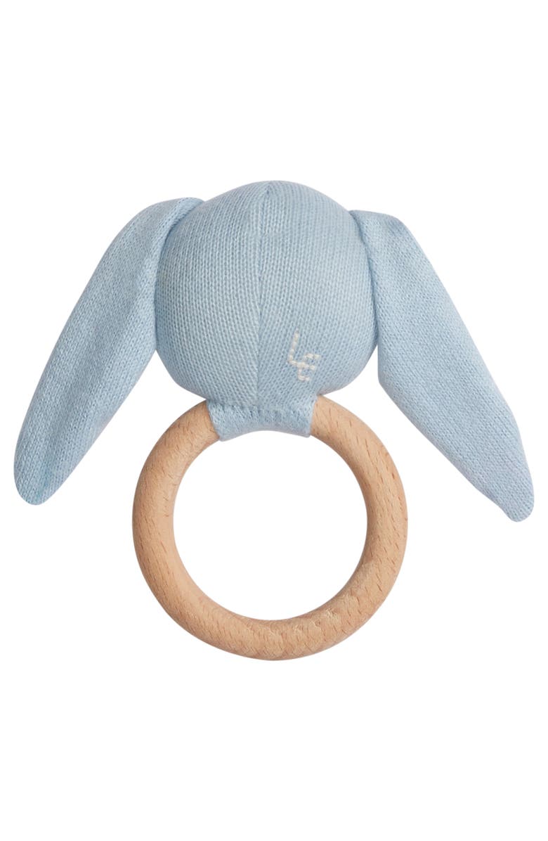 Little English Kids' Rattle, Alternate, color, Blue Bunny