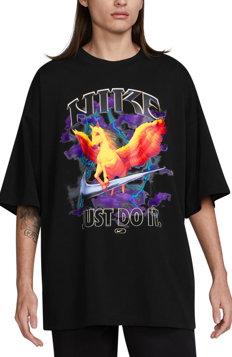 Nike Oversize Pegasus Graphic T-Shirt, Main, color, 