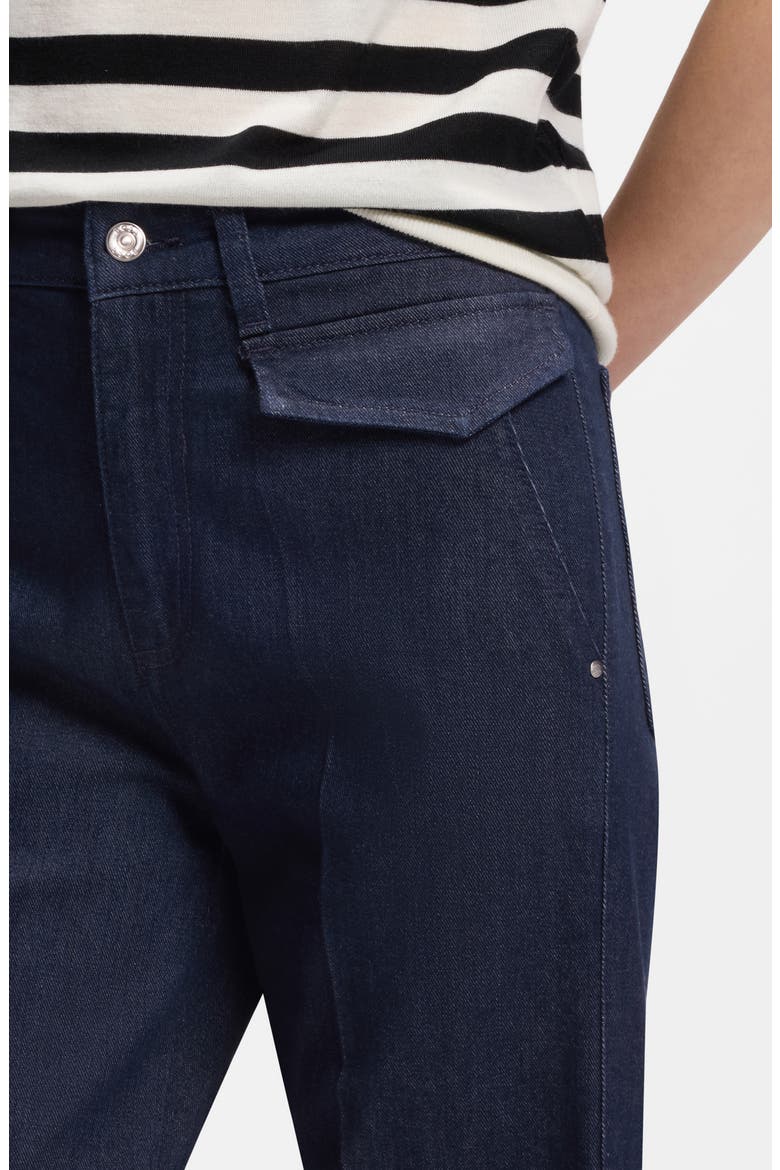 Rosalya High Waist Flare Jeans, Alternate, color, BLUE