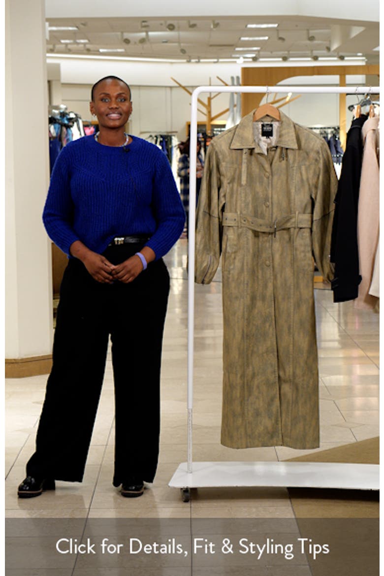 Carrington Denim Trench Coat video
