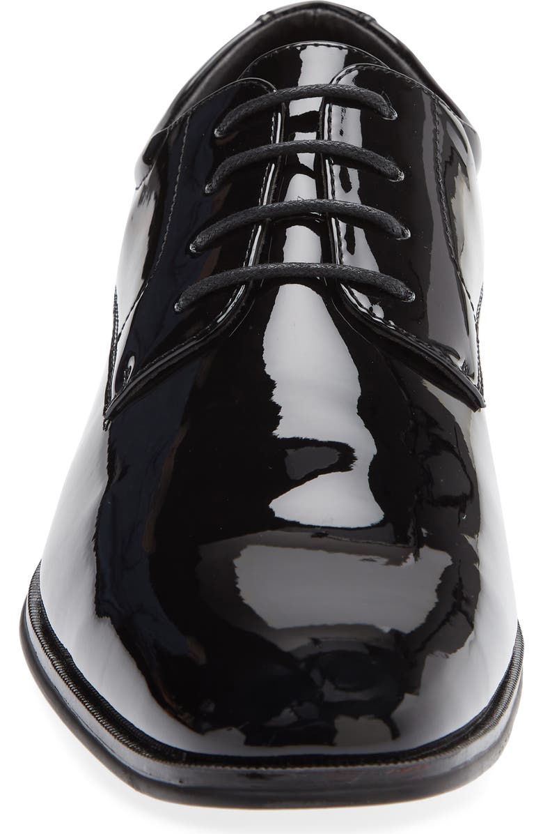 Rush by Gordon Rush Plain Toe Derby, Alternate, color, Black Patent