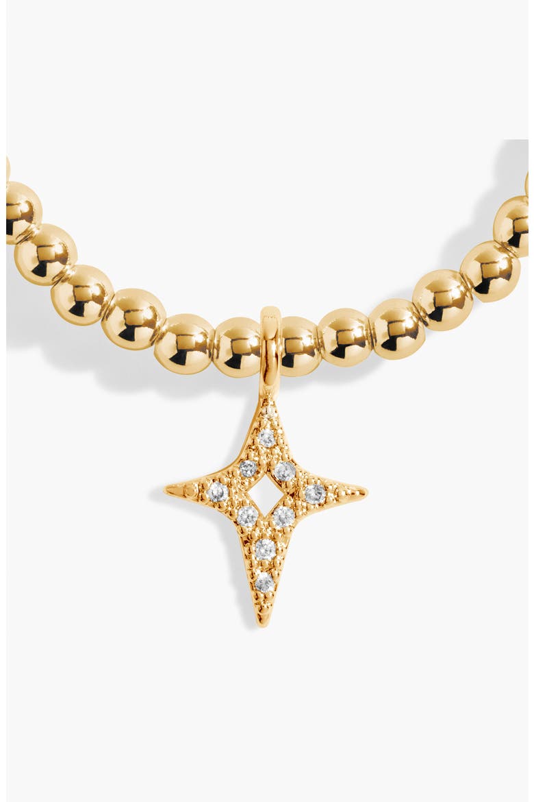 A Little 'Blessed To Have A Friend Like You' Bracelet in Gold-Tone Plating, Alternate, color, Metallic Gold