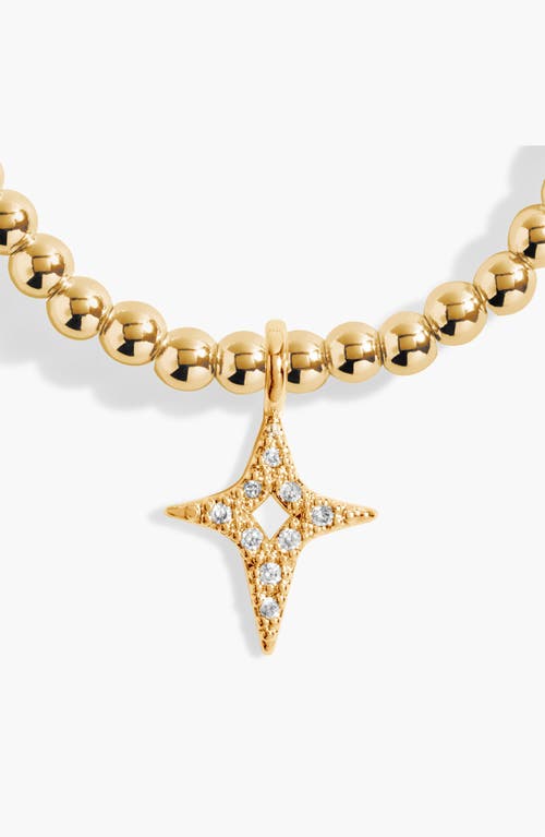 A Littles & Co. A Littles & Co A Little 'blessed To Have A Friend Like You' Bracelet In Gold