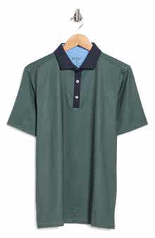 Golf Sport Geometric Performance Polo