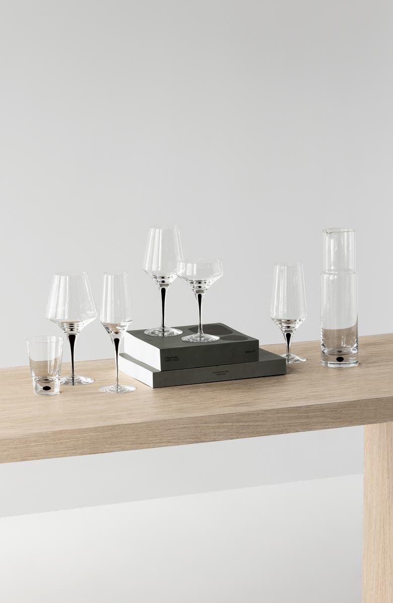 Orrefors Set of 2 Metropol Coupe Glasses, Alternate, color, Clear