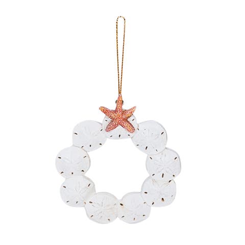 Sand Dollar Wreath Ornament