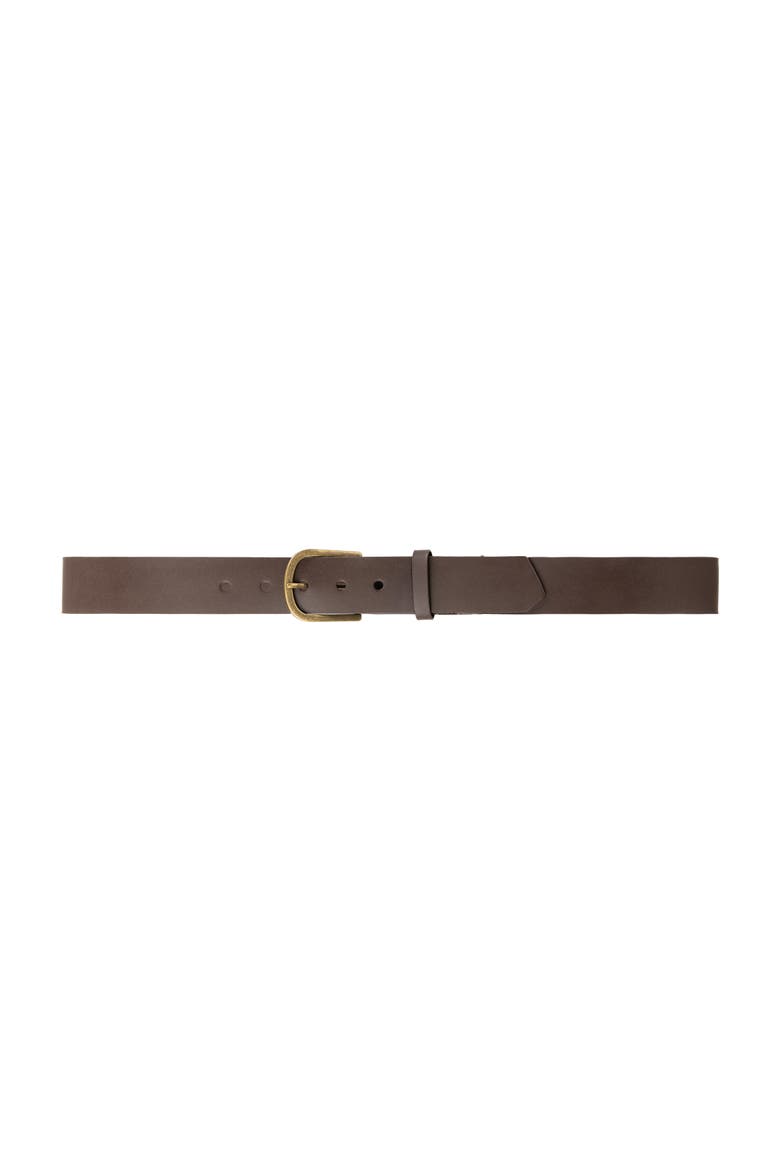 Jinx 2.0 Leather Belt, Alternate, color, DARK BROWN