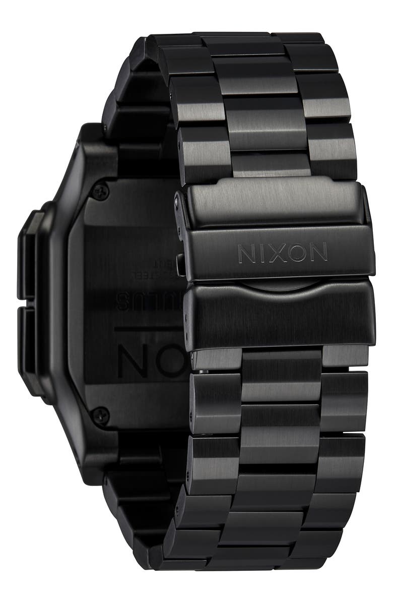 Nixon Regulus Digital Bracelet Watch, 46mm, Alternate, color, Black