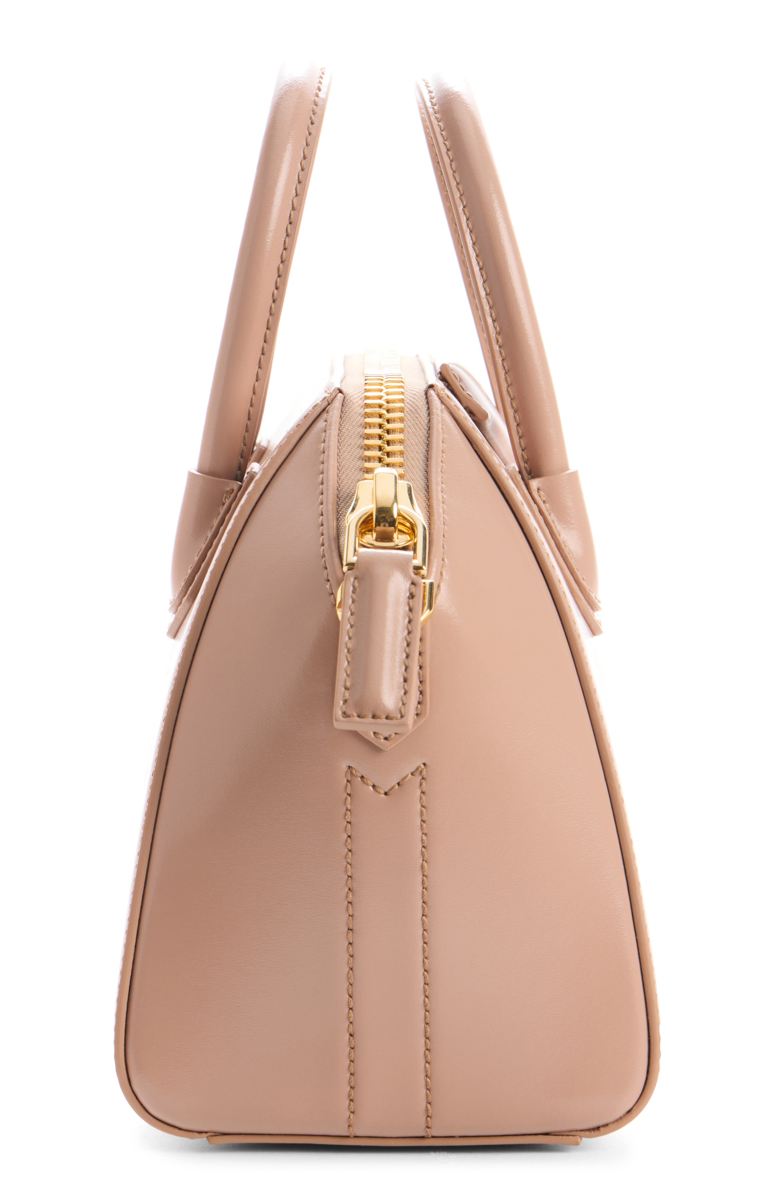 Givenchy Mini Antigona Leather Satchel, Alternate, color, 682-Blush Pink