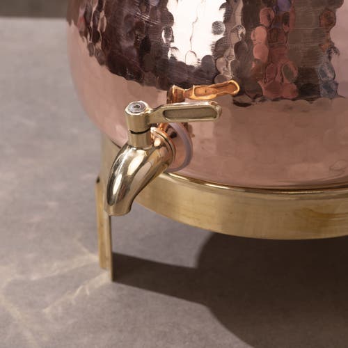 P-tal Copper Water Dispenser In Brown
