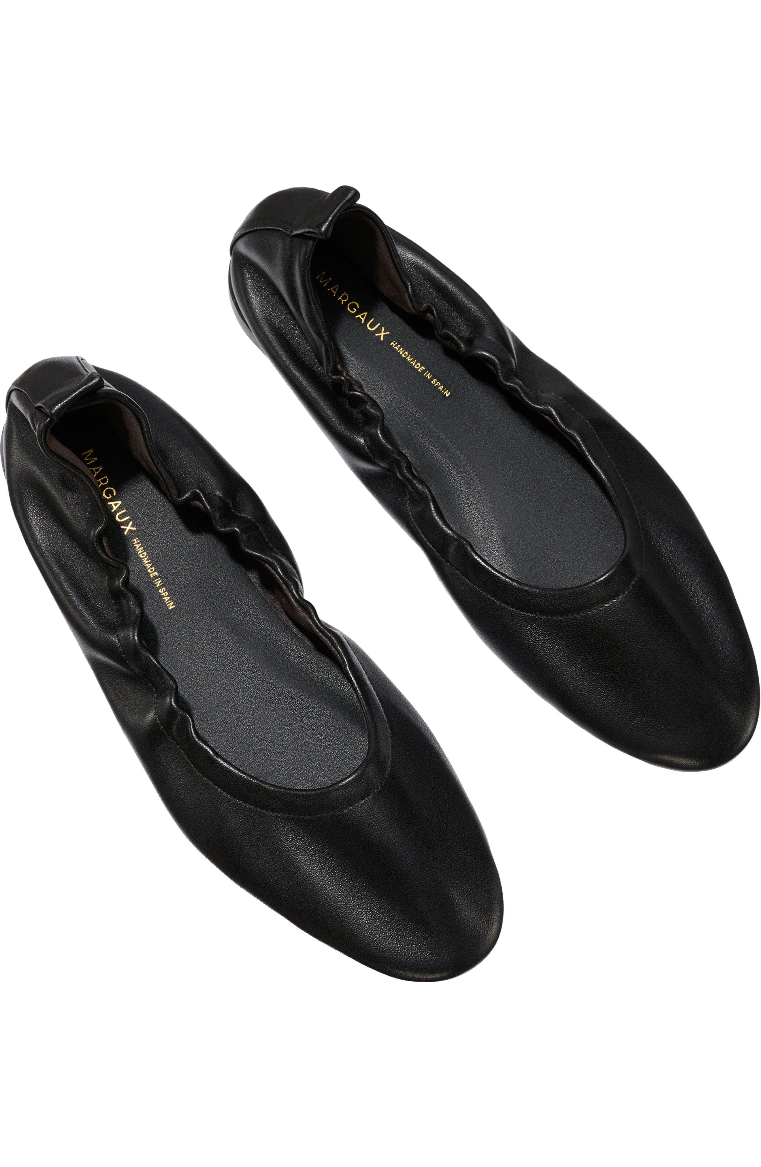 MARGAUX The Pascale Flat, Alternate, color, Black Nappa