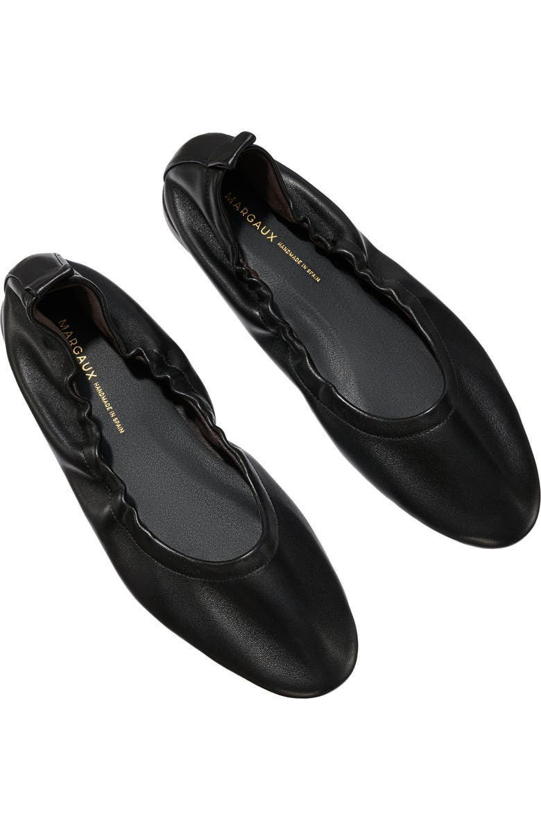 MARGAUX The Pascale Flat, Alternate, color, Black Nappa