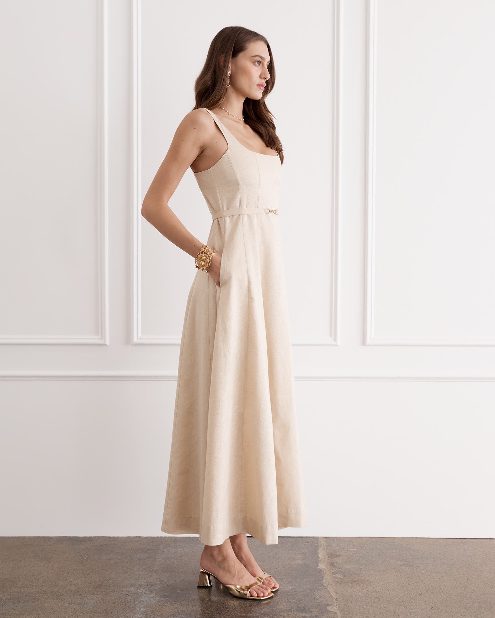 Claudette Maxi Dress - image 2