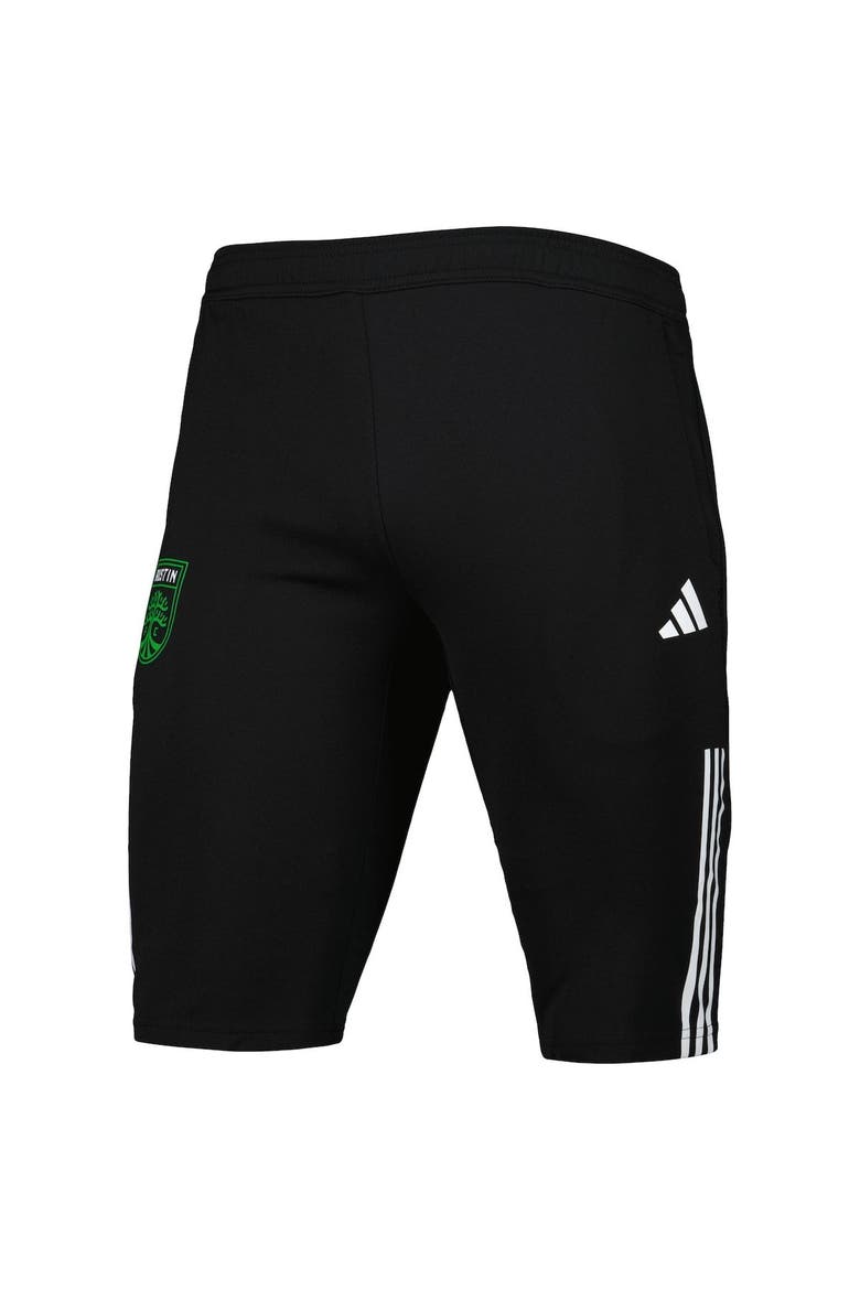 Men's adidas Black Austin FC 2023 On-Field Training AEROREADY Half Pants, Alternate, color, Black
