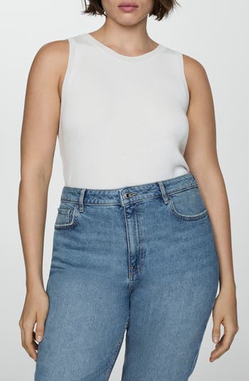 Frayed Mid Rise Flare Jeans