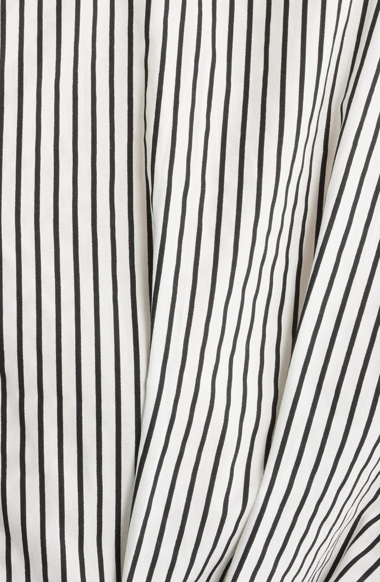 Vince Camuto Pleat Waist Dolman Shirt, Alternate, color, Rich Black