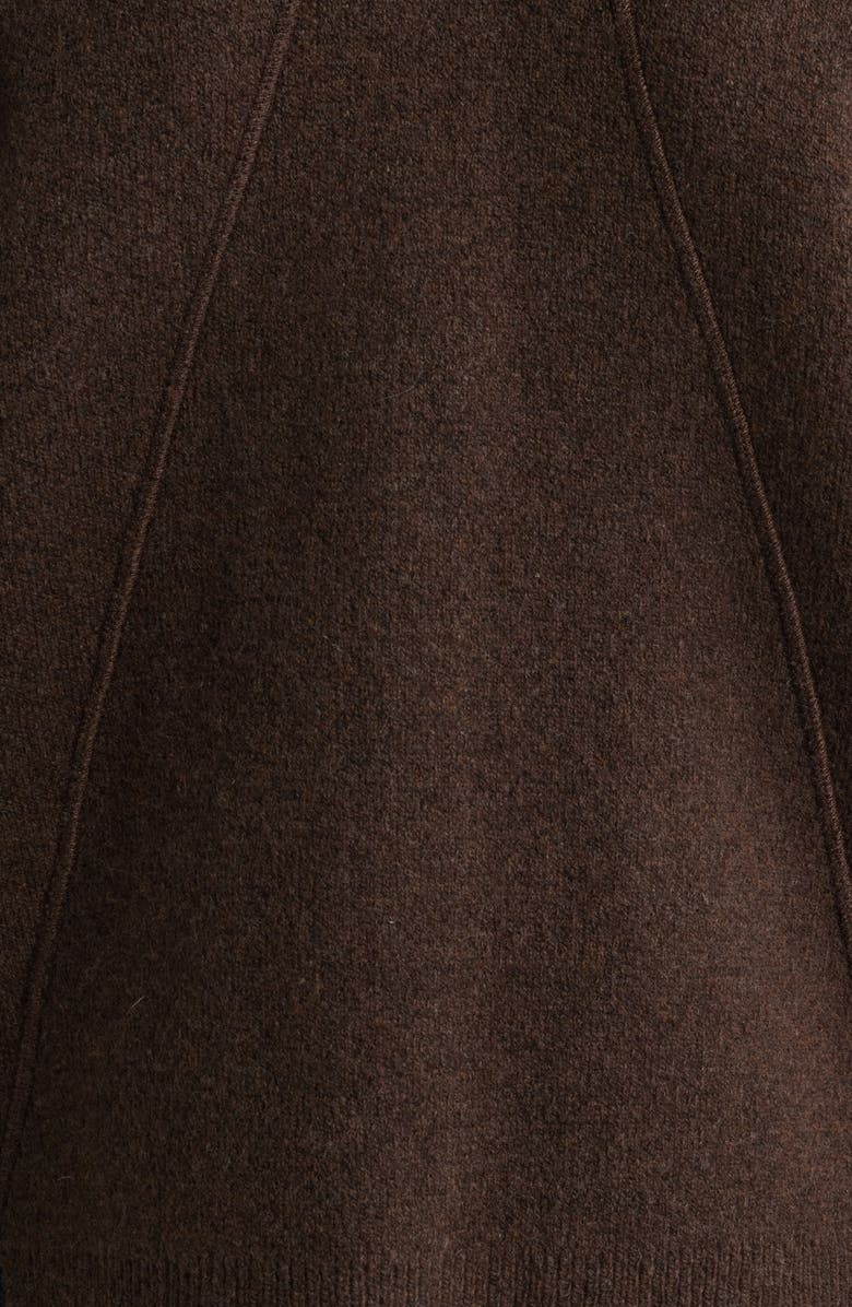 rag & bone Bridget Mock Neck Wool Blend Cardigan, Alternate, color,