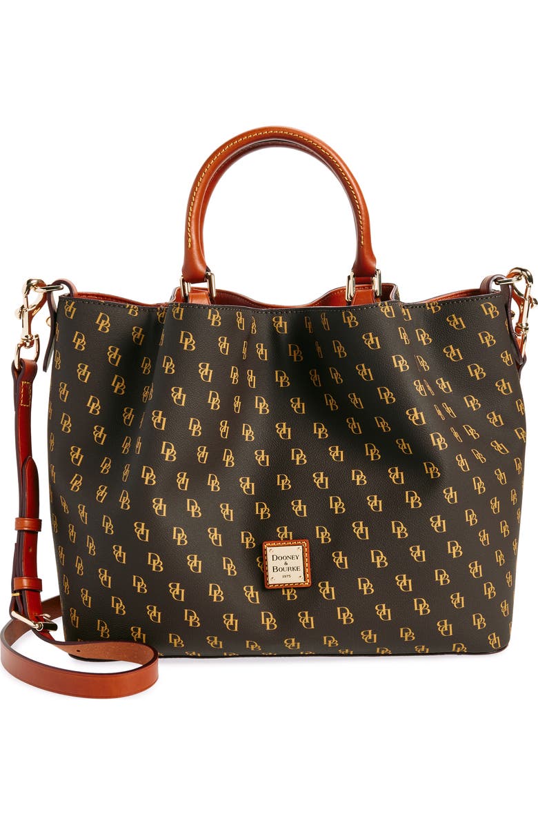 Dooney & Bourke Large Barlow Satchel, Main, color,