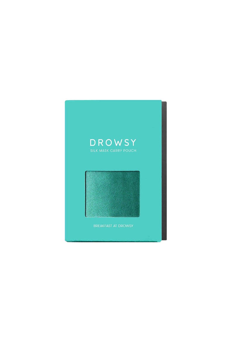 Silk  Carry Pouch, Alternate, color, Breakfast at Drowsy