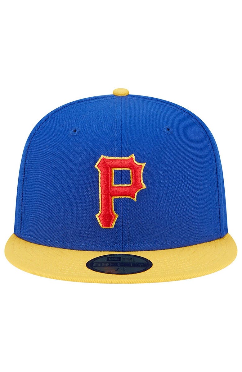 New Era Men's New Era Royal/Yellow Pittsburgh Pirates Empire 59FIFTY Fitted Hat, Alternate, color, Royal