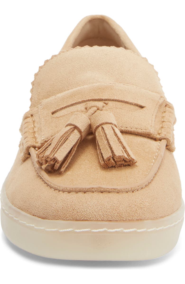 NORDSTROM RACK Jazzy Tassel Loafer, Alternate, color, Tan Latte