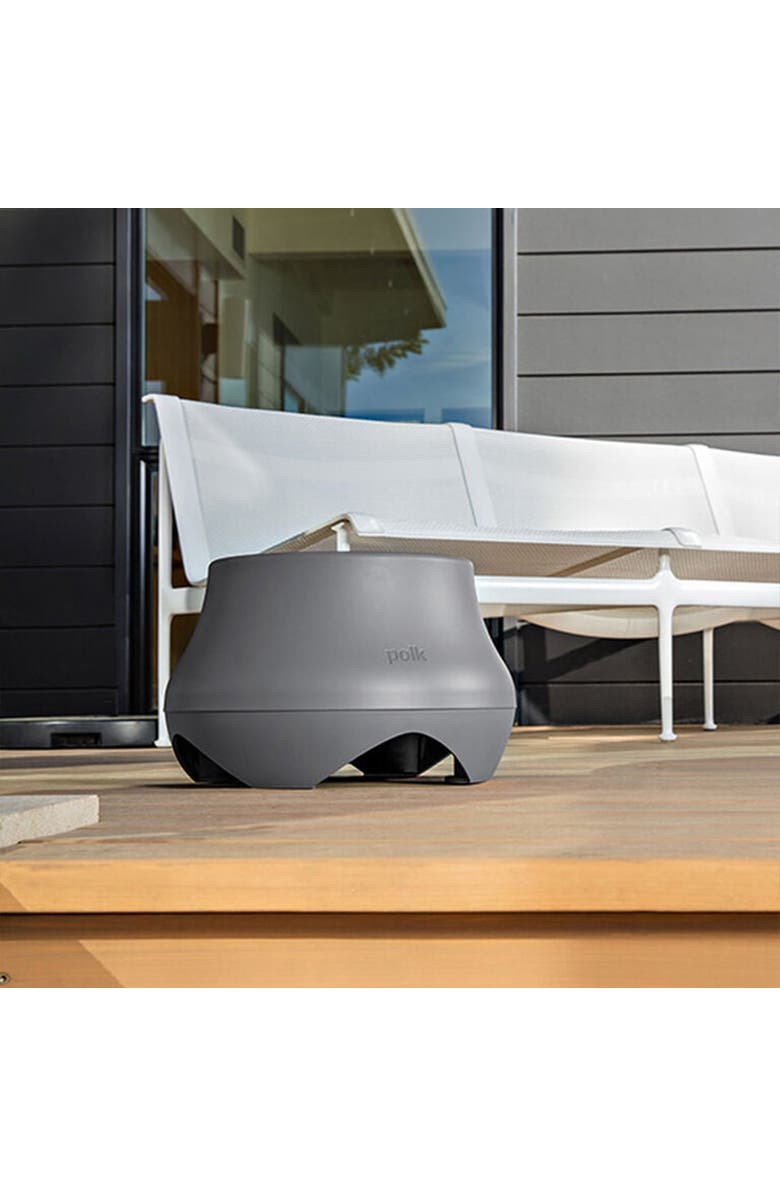 Polk Audio Atrium SUB100 Outdoor Passive Subwoofer, Alternate, color, Gray