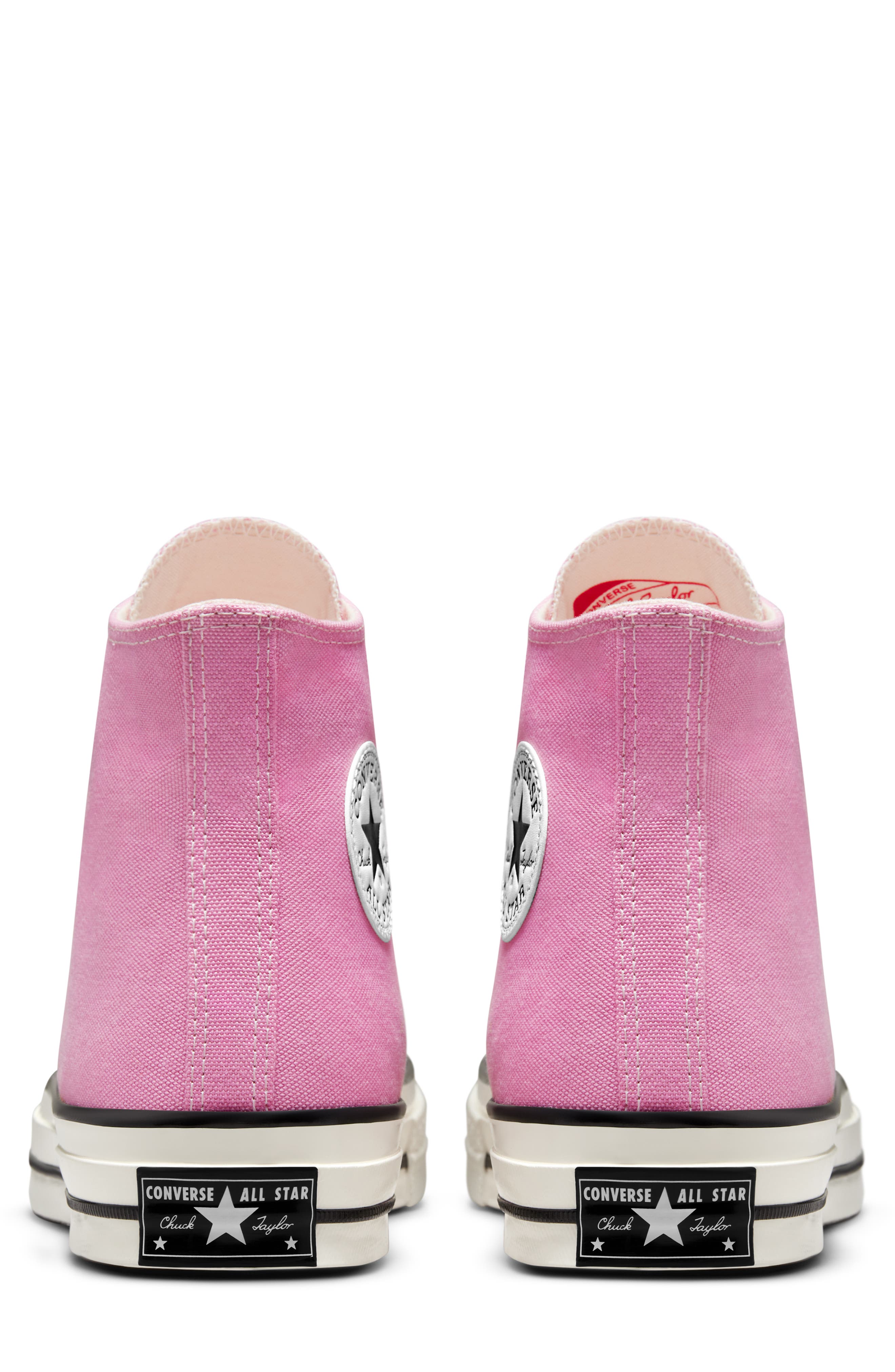Chuck 70 High Top Sneaker, Alternate, color, AMBER PINK/ EGRET/ BLACK