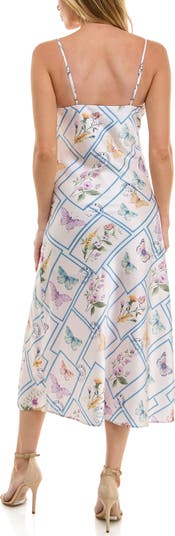 Cowl Neck Midi Sundress