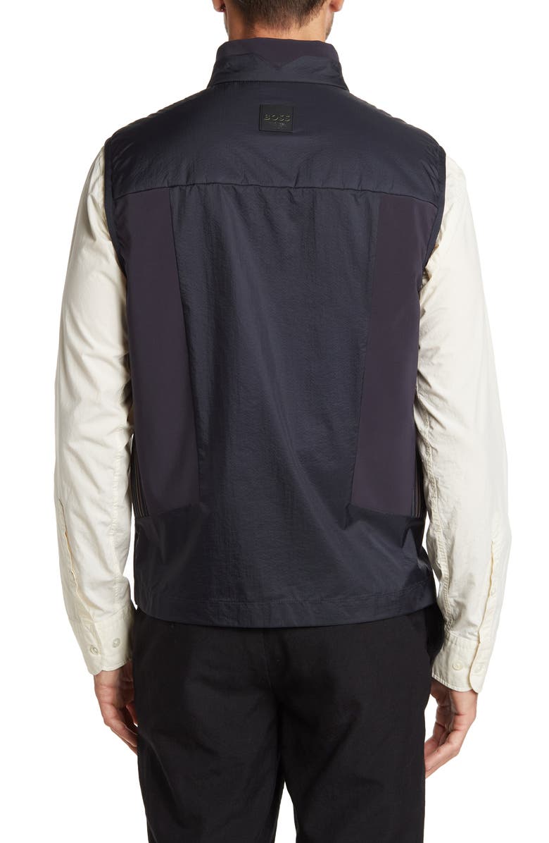 BOSS Men's Zip-Up Vest, Alternate, color, 