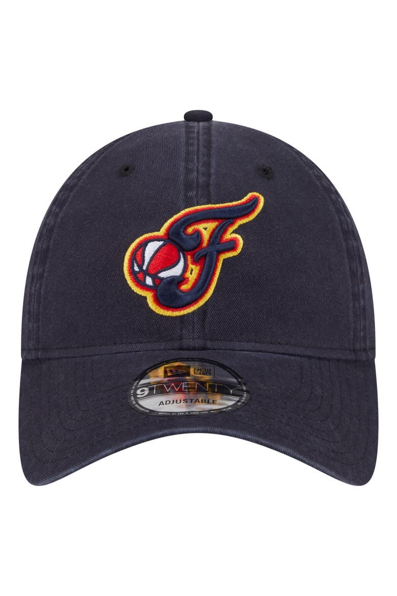 Unisex New Era Navy Indiana Fever Core Alt Logo 9TWENTY Adjustable Hat, Alternate, color, Navy