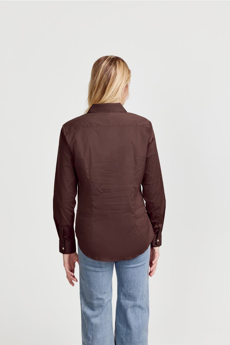 The Icon Shirt, Alternate, color, Brown
