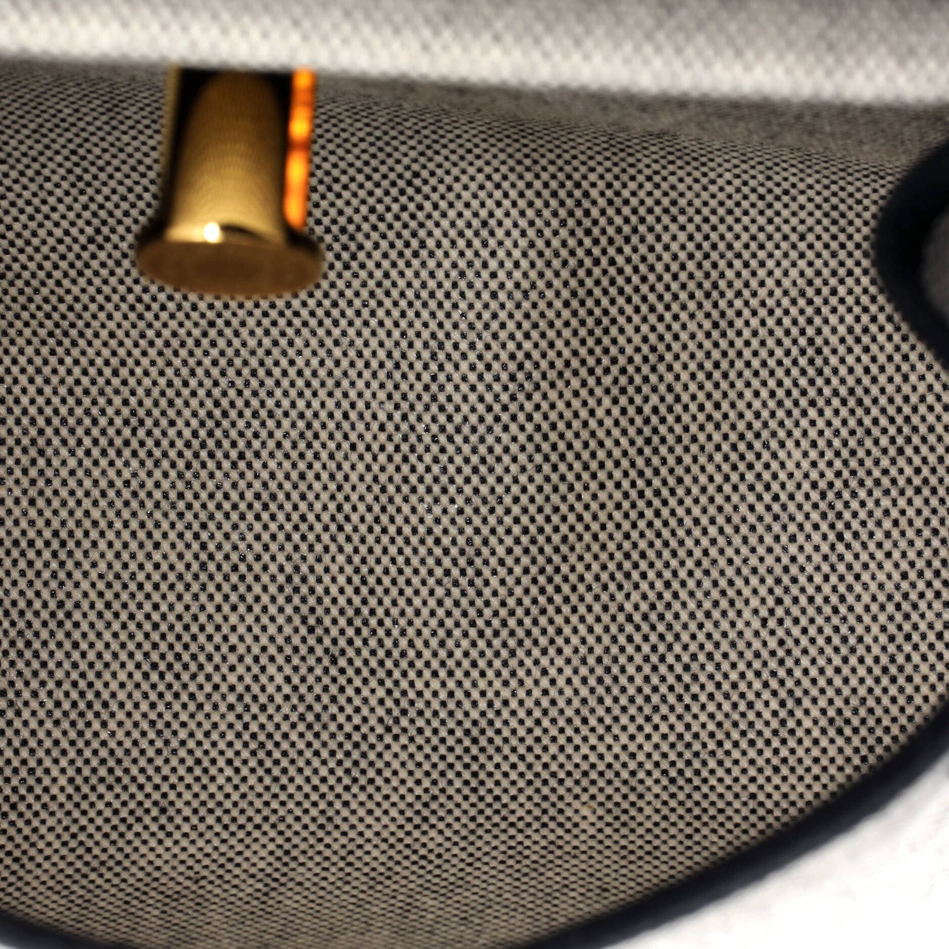 Pre-Owned Hermes Herbag Zip Toile and Leather 20, Alternate, color, Noir