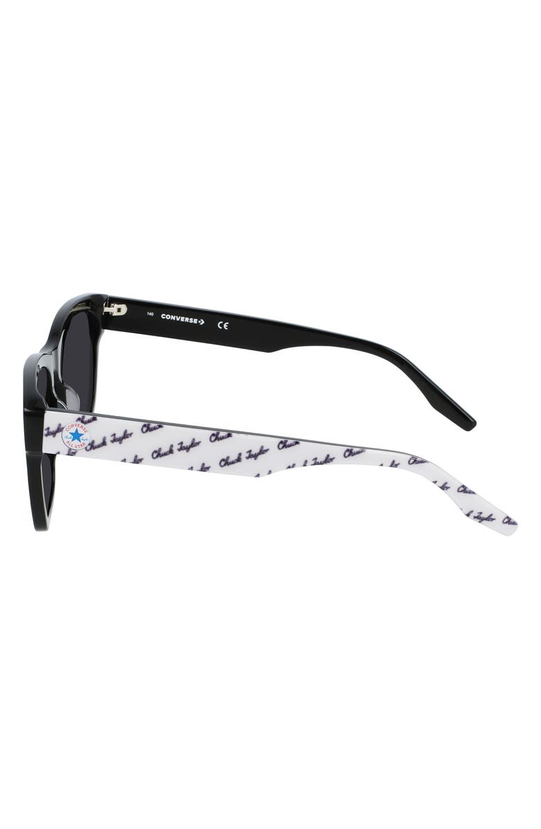 Converse All Star<sup>®</sup> 56mm Rectangle Sunglasses, Alternate, color, 