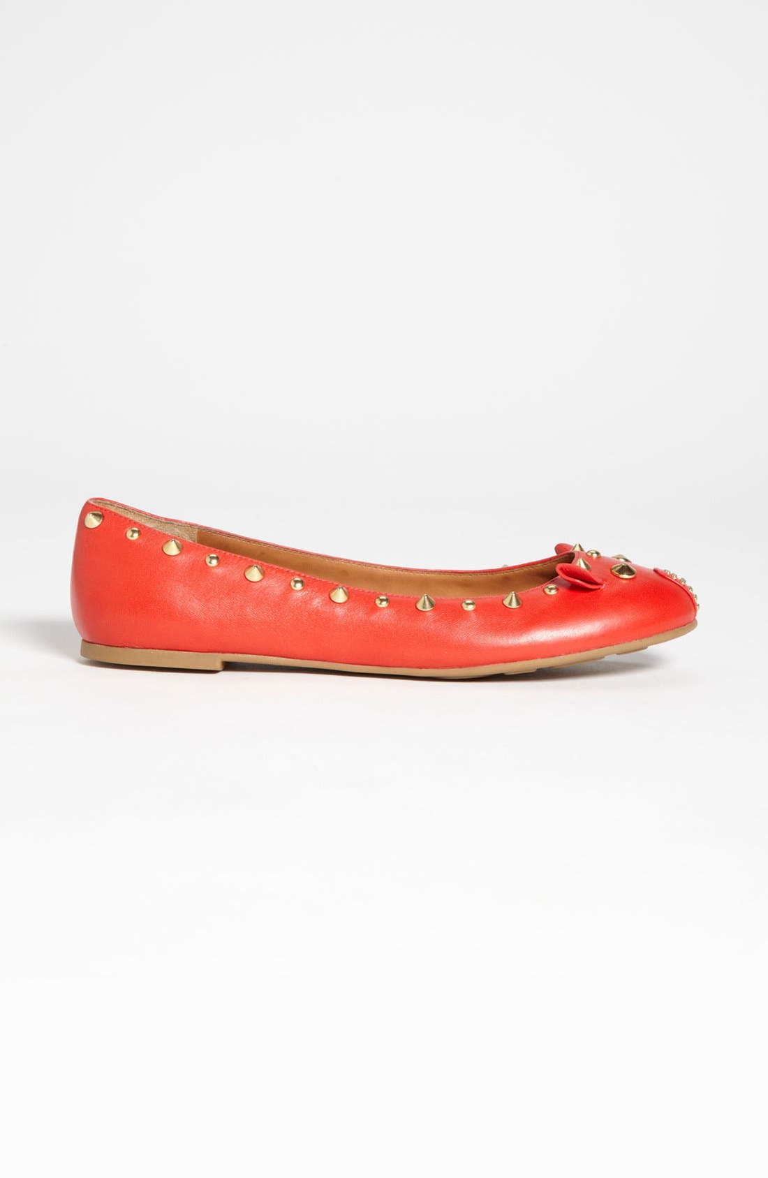 MARC BY MARC JACOBS 'Mouse' Ballerina Flat, Alternate, color, RED