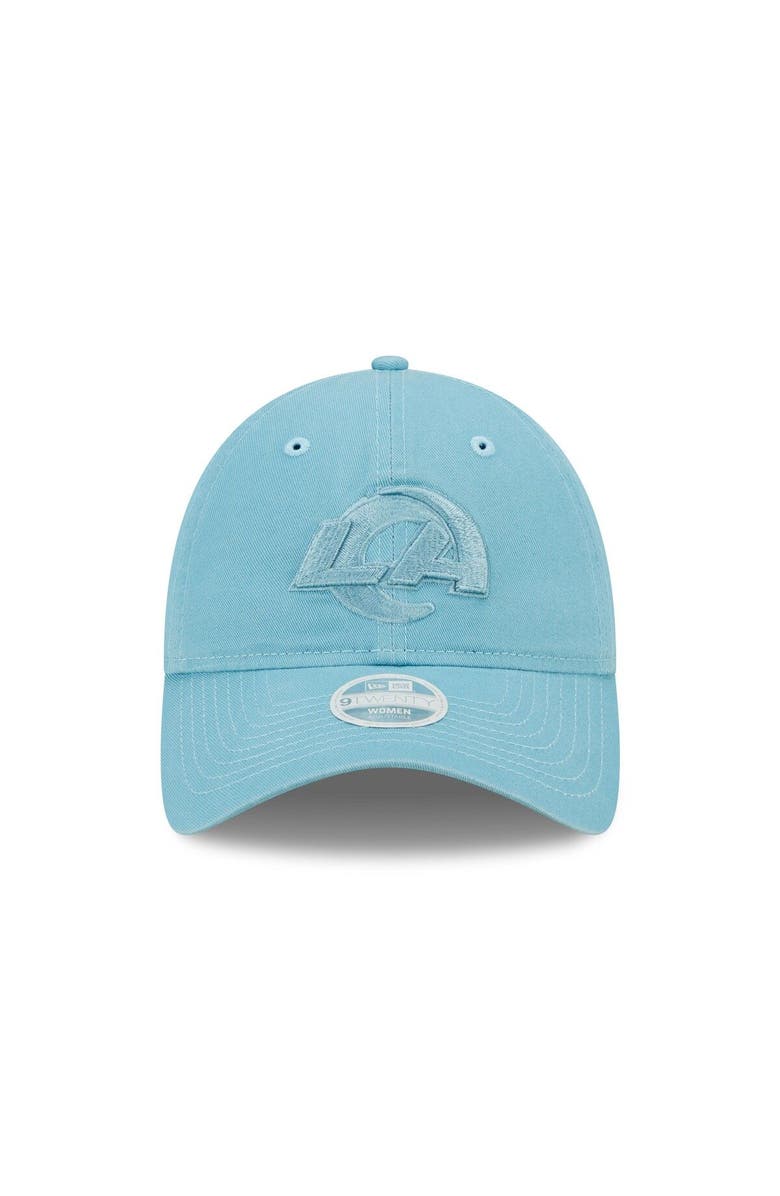 New Era Women's New Era Light Blue Los Angeles Rams Core Classic 2.0 Tonal 9TWENTY Adjustable Hat, Alternate, color, 