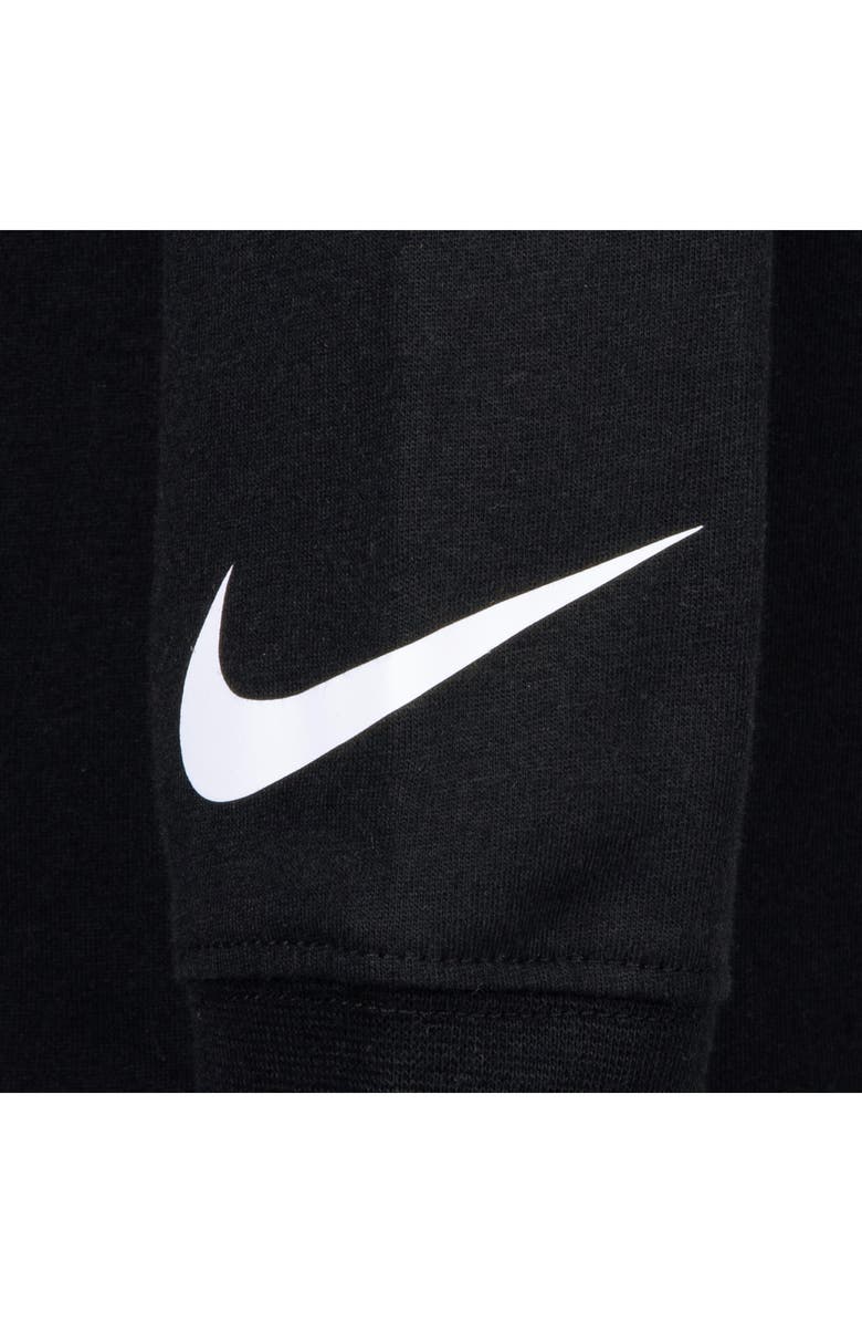 3 Brand Kids' Gradient Box Logo Long Sleeve T-Shirt, Alternate, color, 023Black