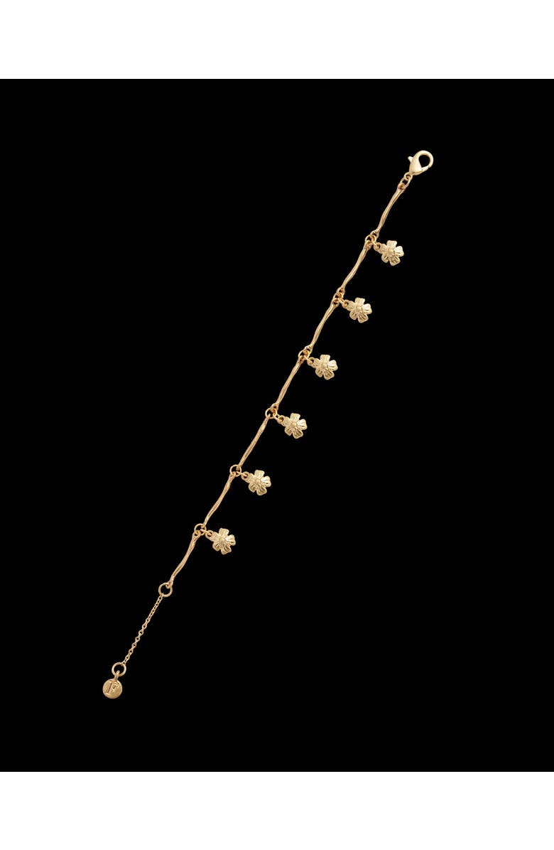 Fable England Forget-Me-Not Bracelet, Alternate, color, Blue & Gold